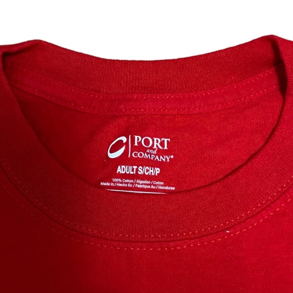 "GET LIT" Red T-Shirt Campfire Adult SM - Picture 3 of 7